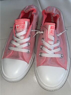 Converse All Star Shoreline Slip On Sneakers Low Top Shoes Pink Women’s 8